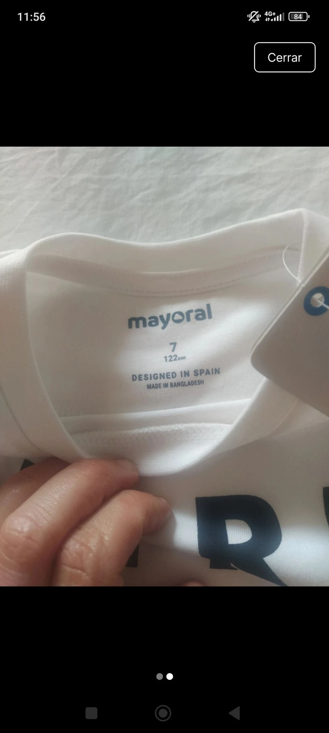 Camiseta corta Mayoral 7 años – photo 2